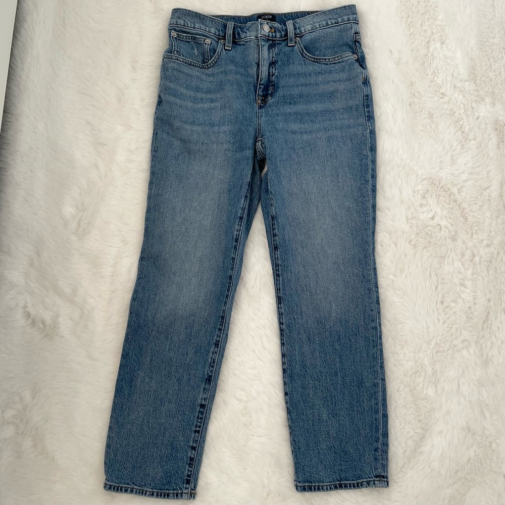 J. Crew Slim Boyfriend Straight Leg Jeans
